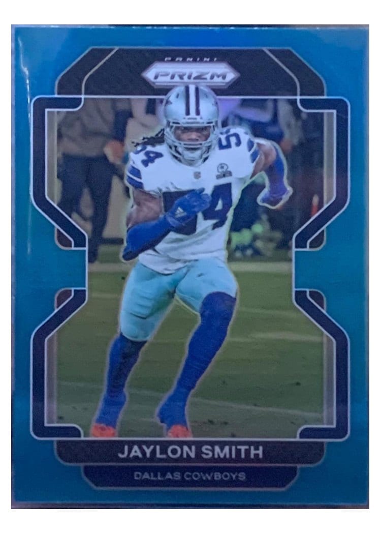 2021 Panini Prizm Base Set Jaylon Smith Light Blue Prizm #245 card