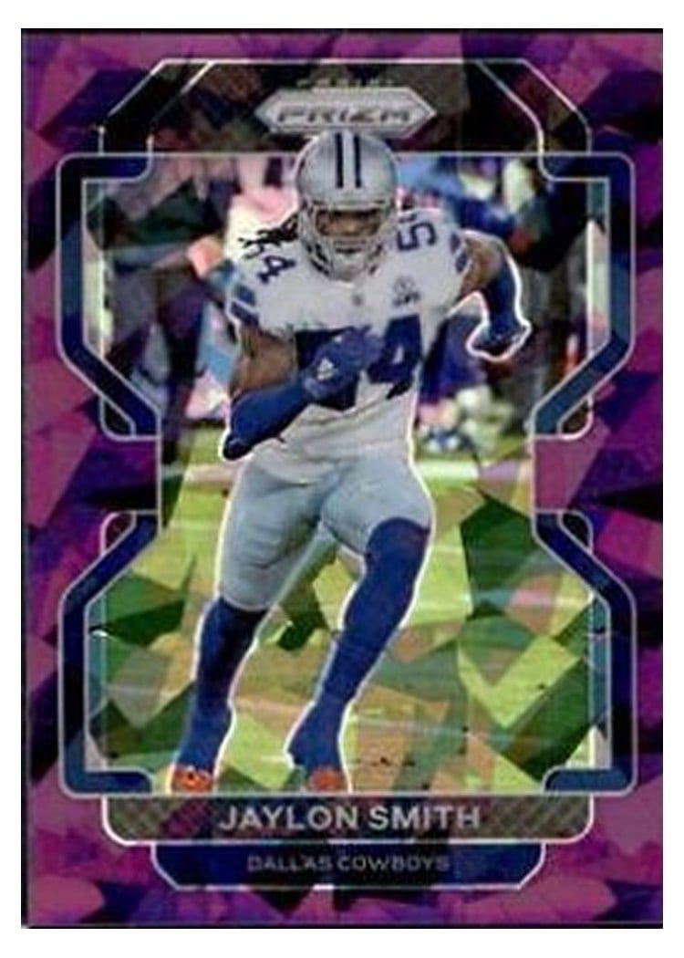 2021 Panini Prizm Base Set Jaylon Smith Purple Ice Prizm #245 card