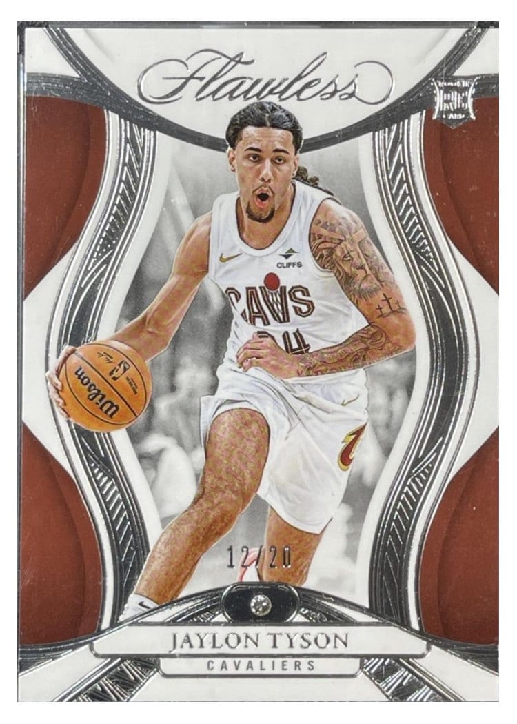 2024-25 Panini Flawless Base Gems Jaylon Tyson #78 card