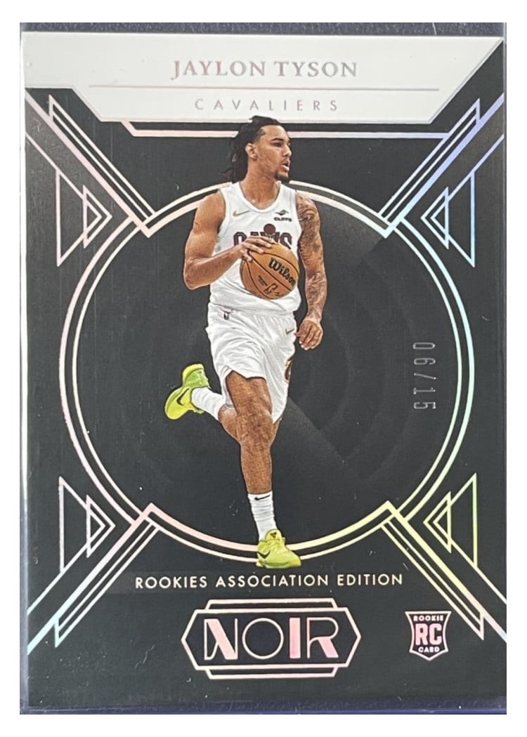 2024-25 Panini Noir Base Set Jaylon Tyson #169 card