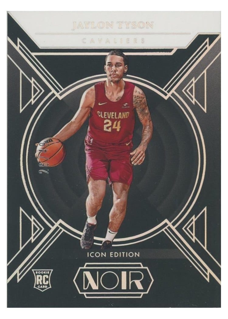 2024-25 Panini Noir Base Set Jaylon Tyson #199 card