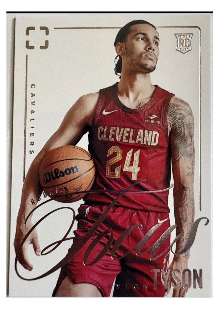 2024-25 Panini Photogenic Rookie Focus Set Jaylon Tyson #7 card