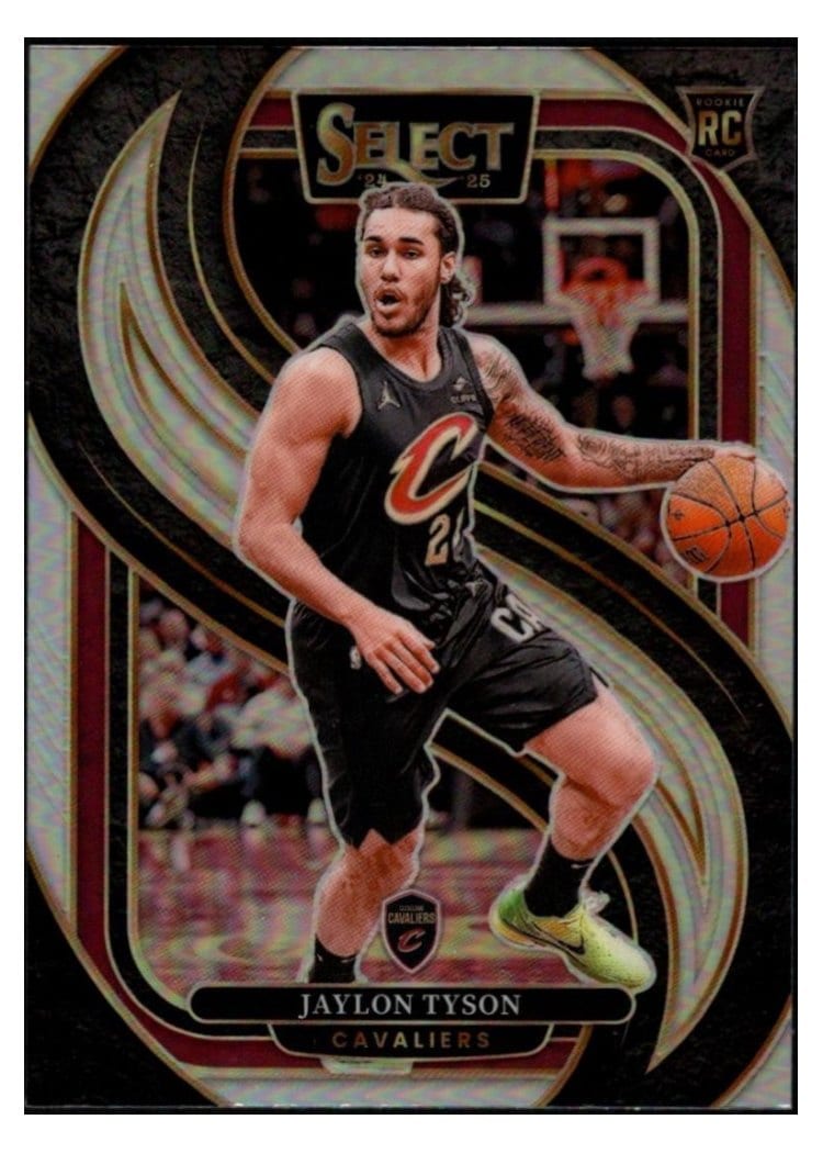 2024-25 Panini Select Base Set Jaylon Tyson #182 card