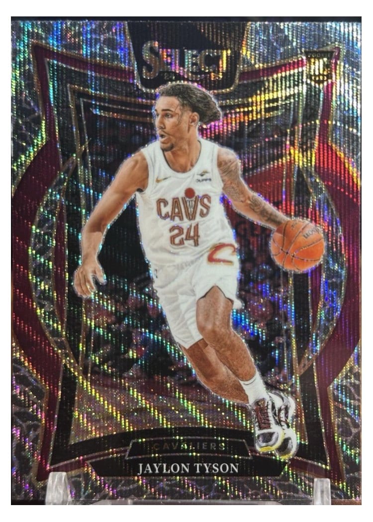 2024-25 Panini Select Base Set Jaylon Tyson #77 card