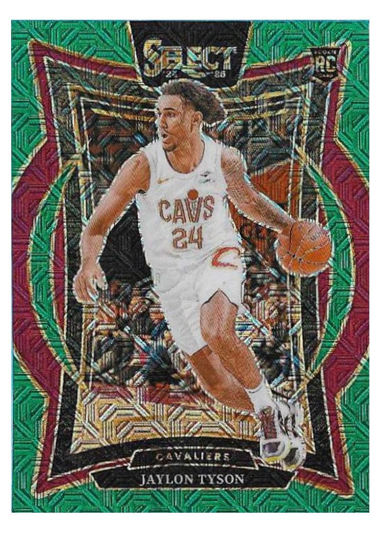 2024-25 Panini Select Base Set Jaylon Tyson #77 card