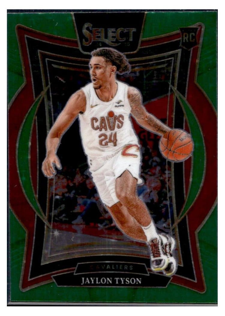 2024-25 Panini Select Base Set Jaylon Tyson #77 card