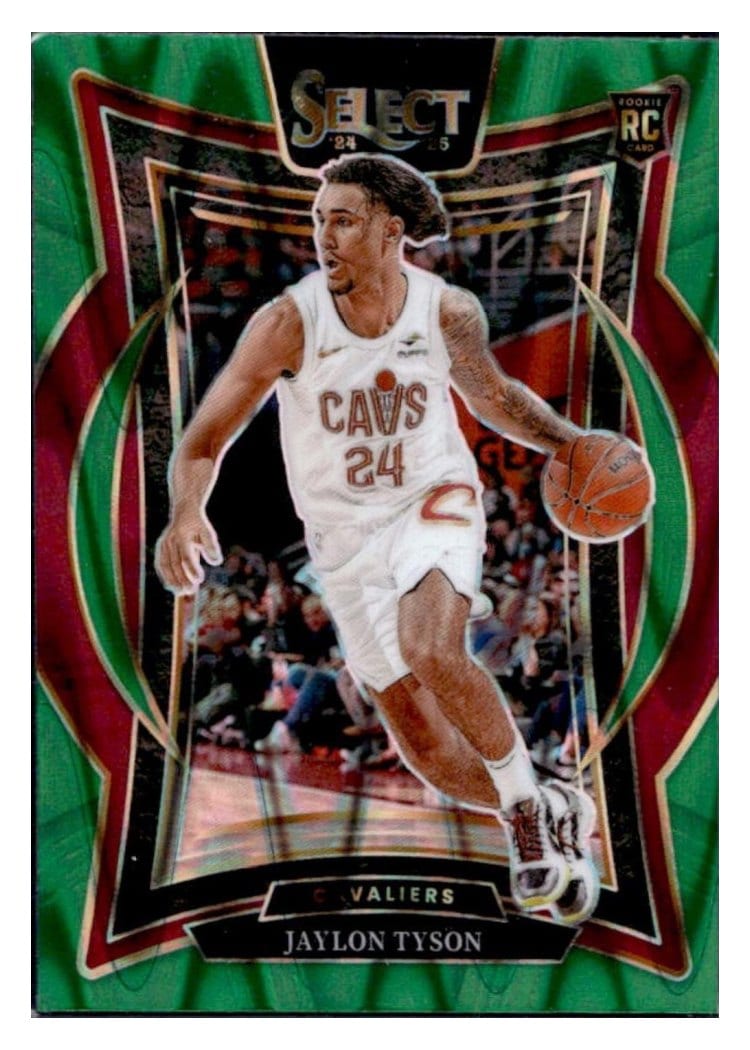 2024-25 Panini Select Base Set Jaylon Tyson #77 card