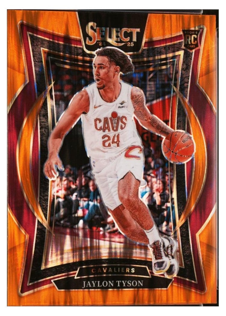 2024-25 Panini Select Base Set Jaylon Tyson #77 card