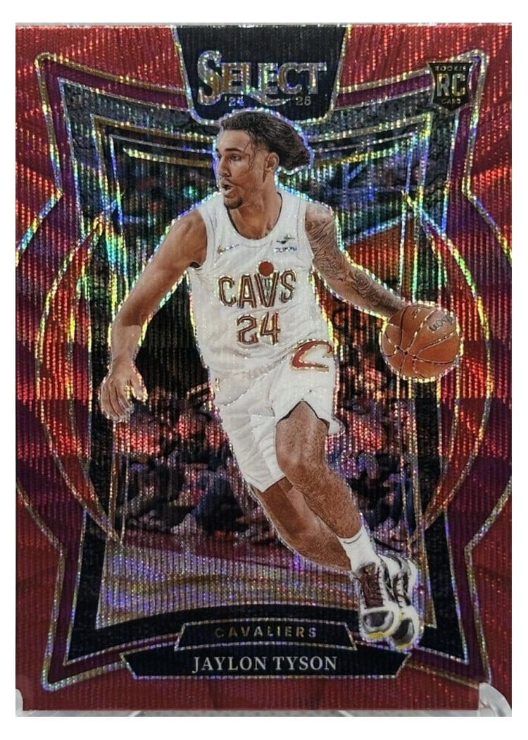 2024-25 Panini Select Base Set Jaylon Tyson #77 card