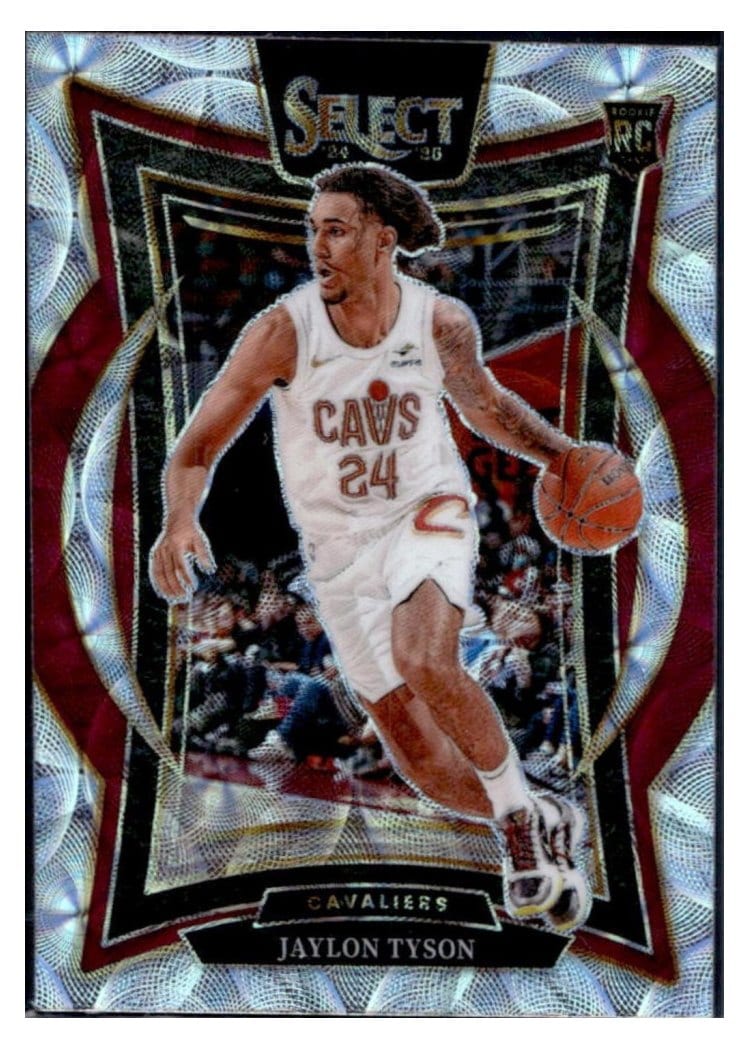 2024-25 Panini Select Base Set Jaylon Tyson #77 card