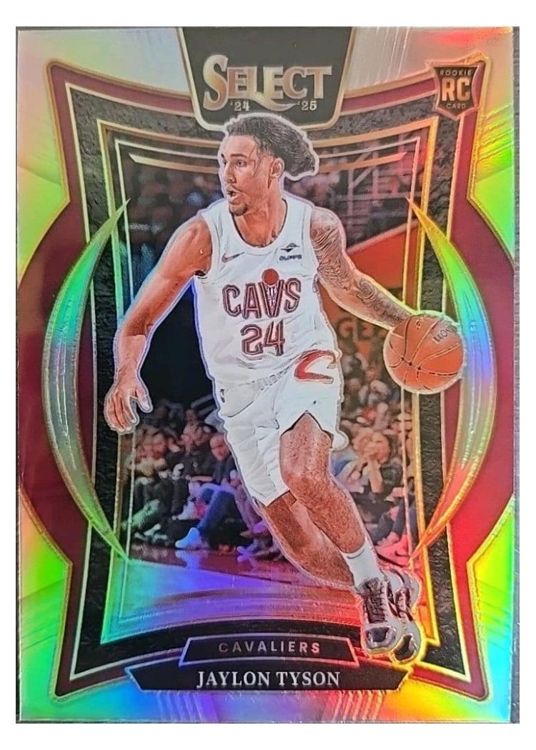 2024-25 Panini Select Base Set Jaylon Tyson #77 card