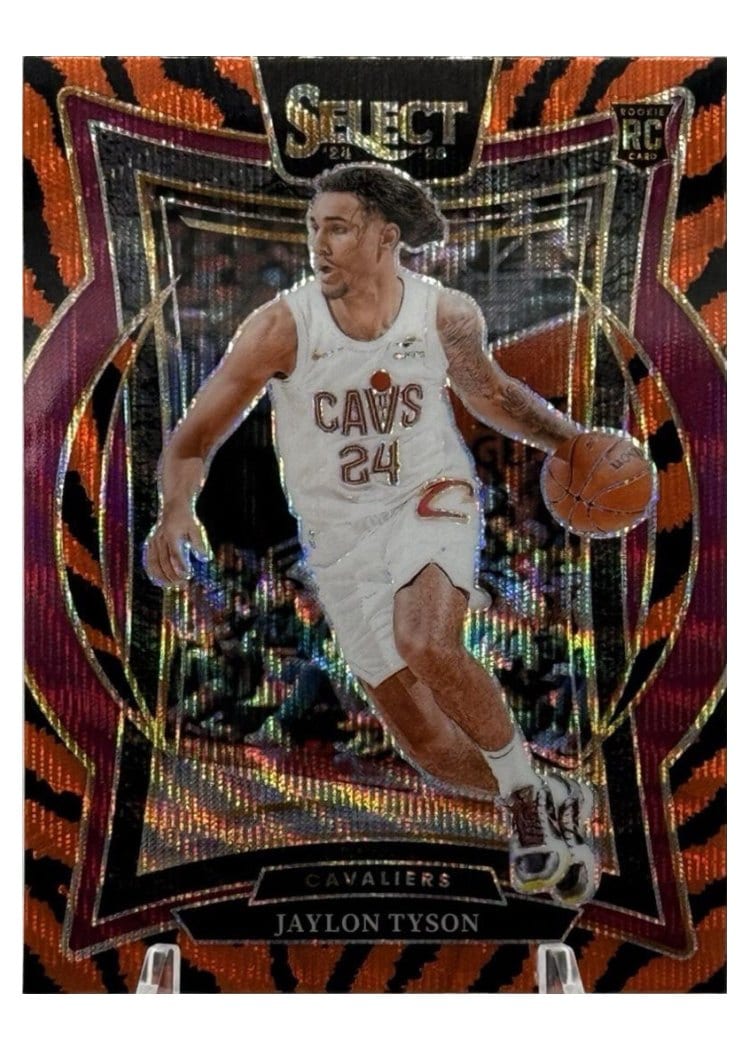 2024-25 Panini Select Base Set Jaylon Tyson #77 card