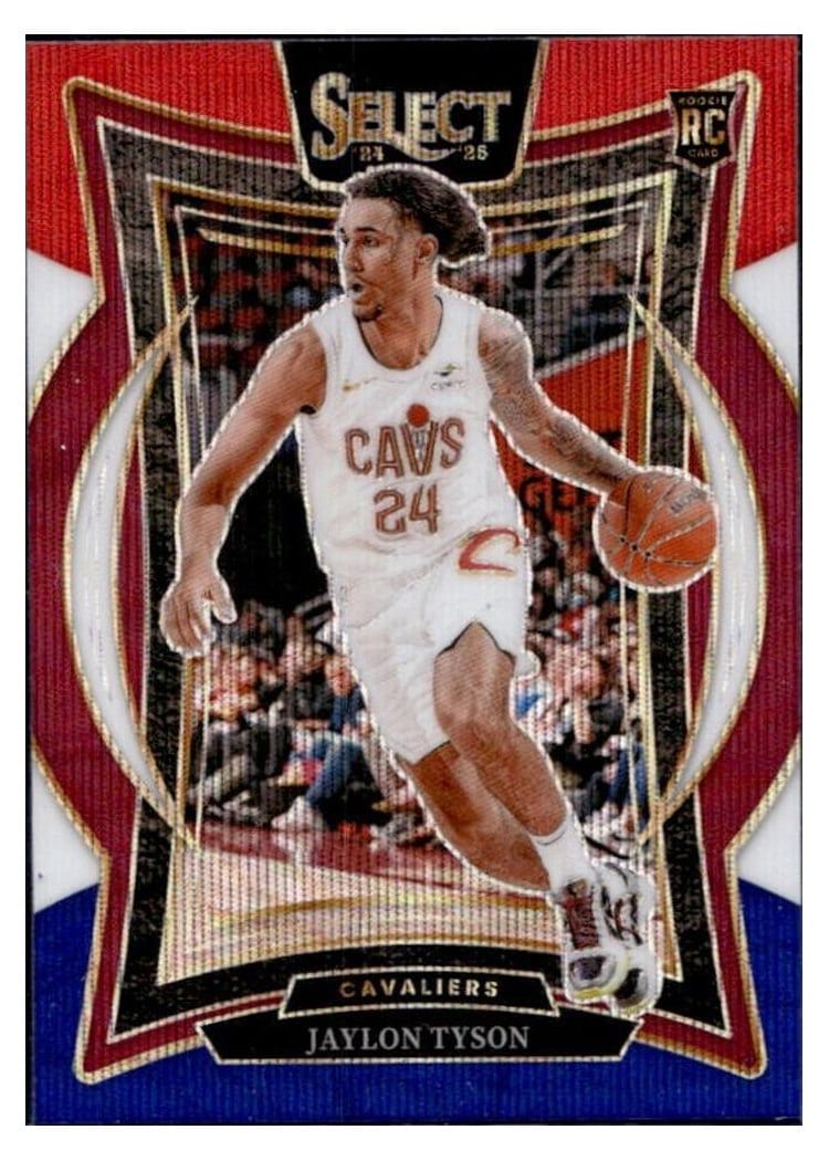2024-25 Panini Select Base Set Jaylon Tyson #77 card