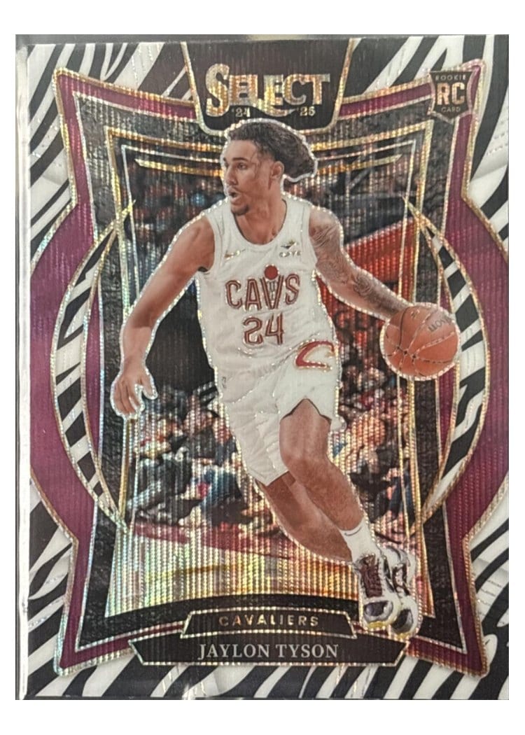 2024-25 Panini Select Base Set Jaylon Tyson #77 card