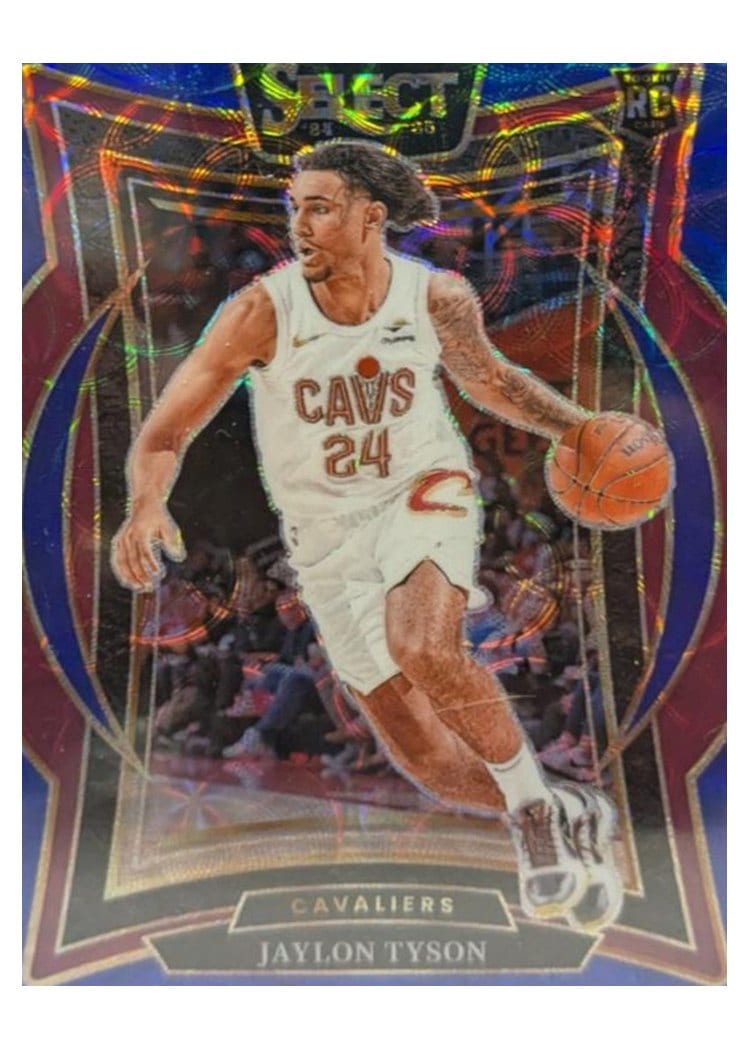 2024-25 Panini Select Base Set Jaylon Tyson #77 card