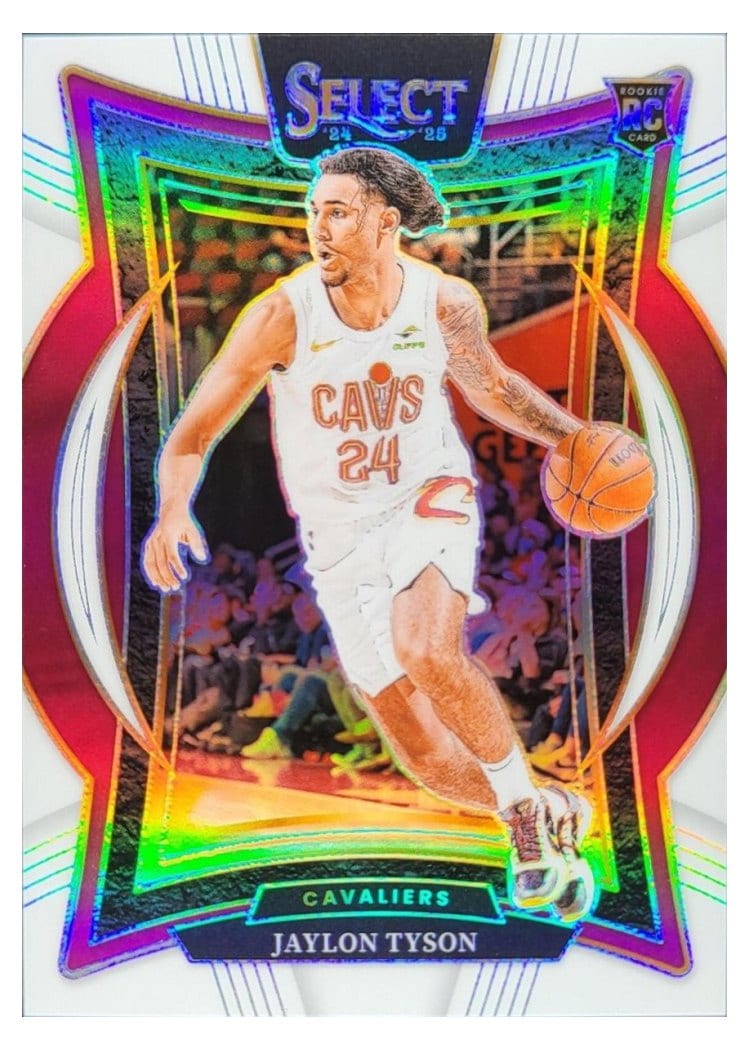 2024-25 Panini Select Base Set Jaylon Tyson #77 card