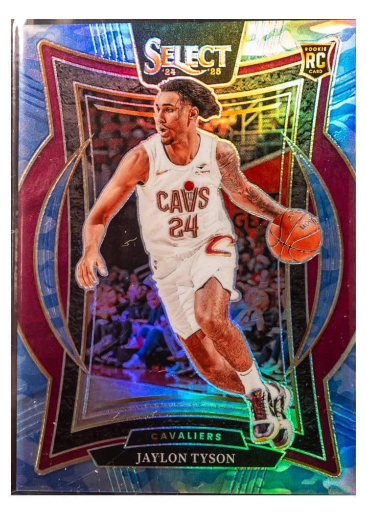 2024-25 Panini Select Base Set Jaylon Tyson #77 card