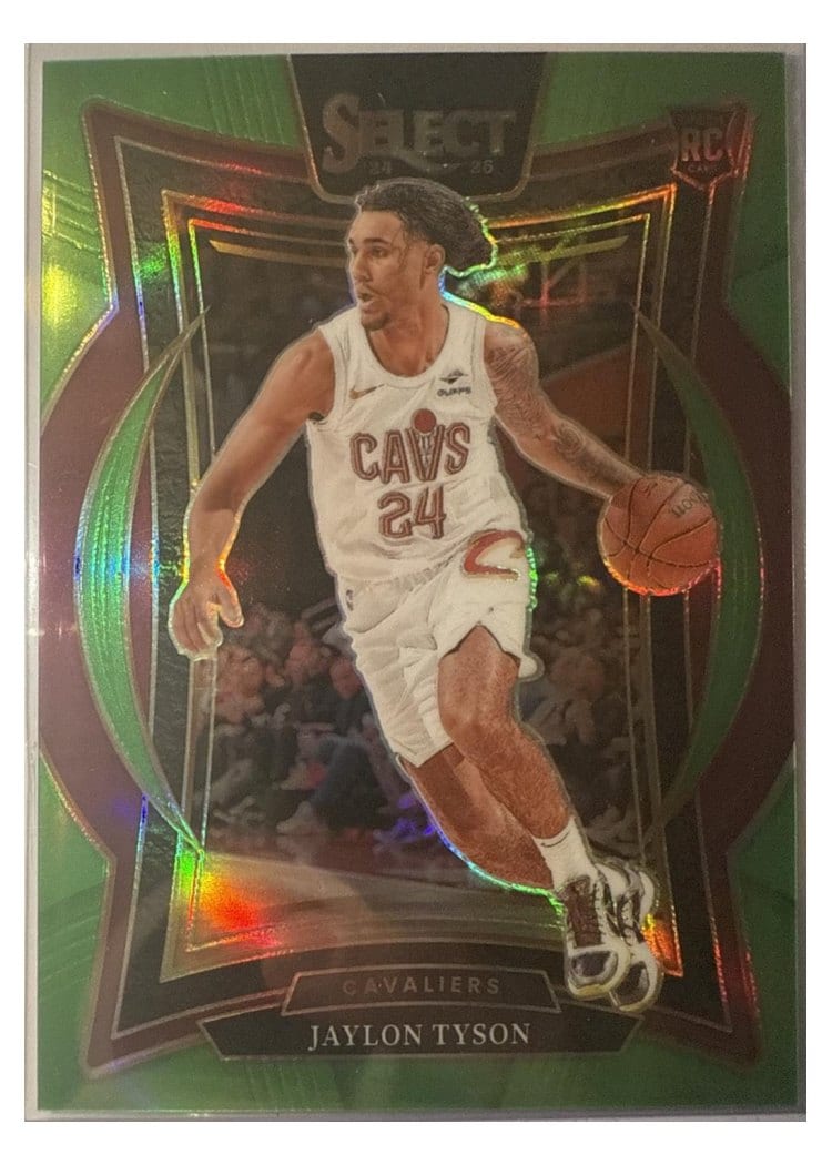 2024-25 Panini Select Base Set Jaylon Tyson #77 card