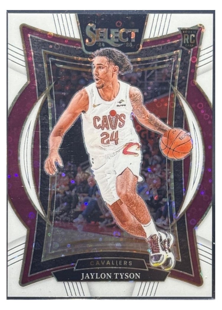 2024-25 Panini Select Base Set Jaylon Tyson #77 card