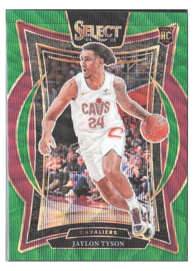 2024-25 Panini Select Base Set Jaylon Tyson #77 card