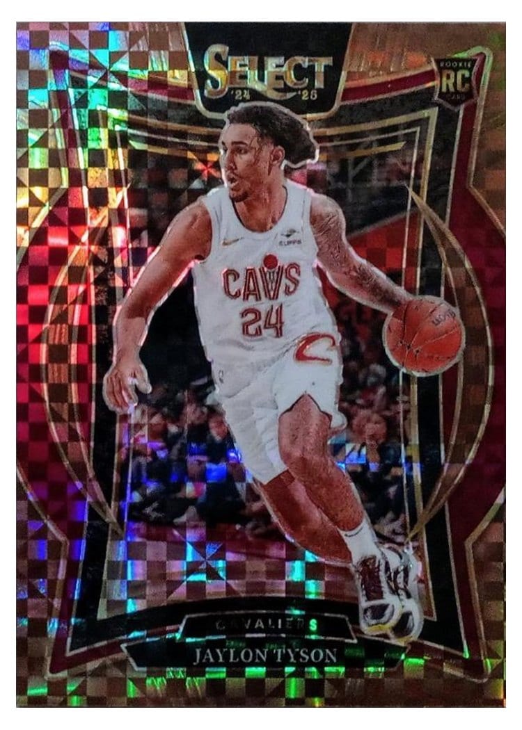 2024-25 Panini Select Base Set Jaylon Tyson #77 card