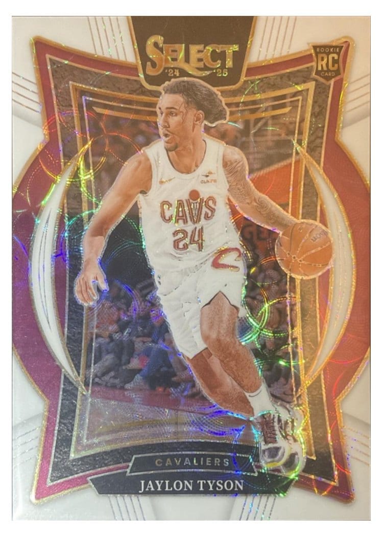 2024-25 Panini Select Base Set Jaylon Tyson #77 card