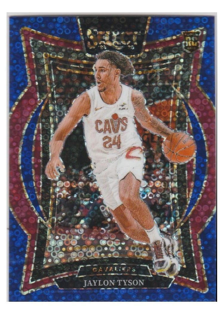 2024-25 Panini Select Base Set Jaylon Tyson #77 card
