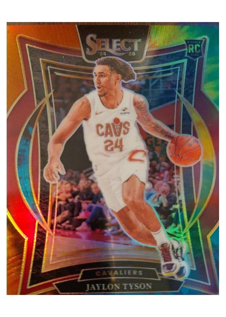 2024-25 Panini Select Base Set Jaylon Tyson #77 card