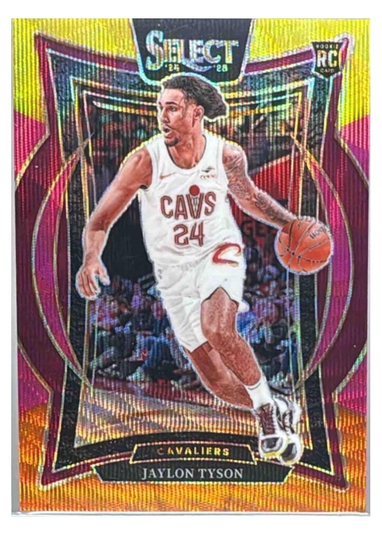 2024-25 Panini Select Base Set Jaylon Tyson #77 card