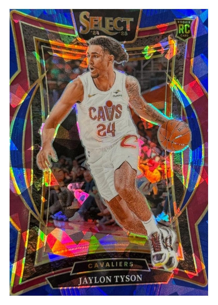 2024-25 Panini Select Base Set Jaylon Tyson #77 card