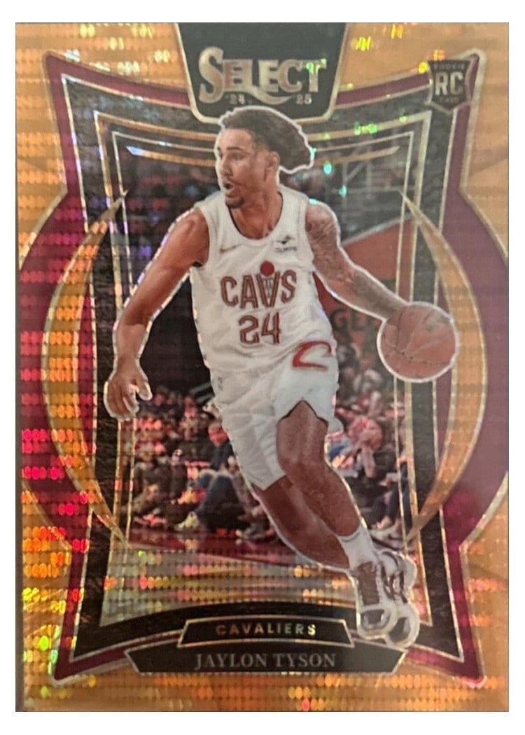2024-25 Panini Select Base Set Jaylon Tyson #77 card