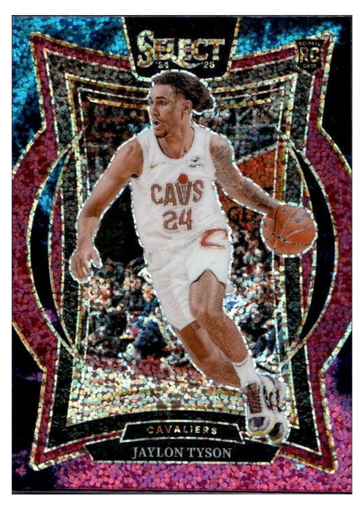 2024-25 Panini Select Base Set Jaylon Tyson #77 card