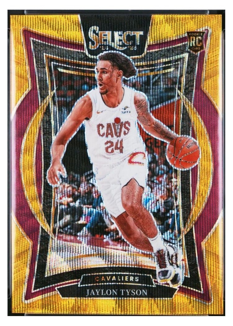 2024-25 Panini Select Base Set Jaylon Tyson #77 card