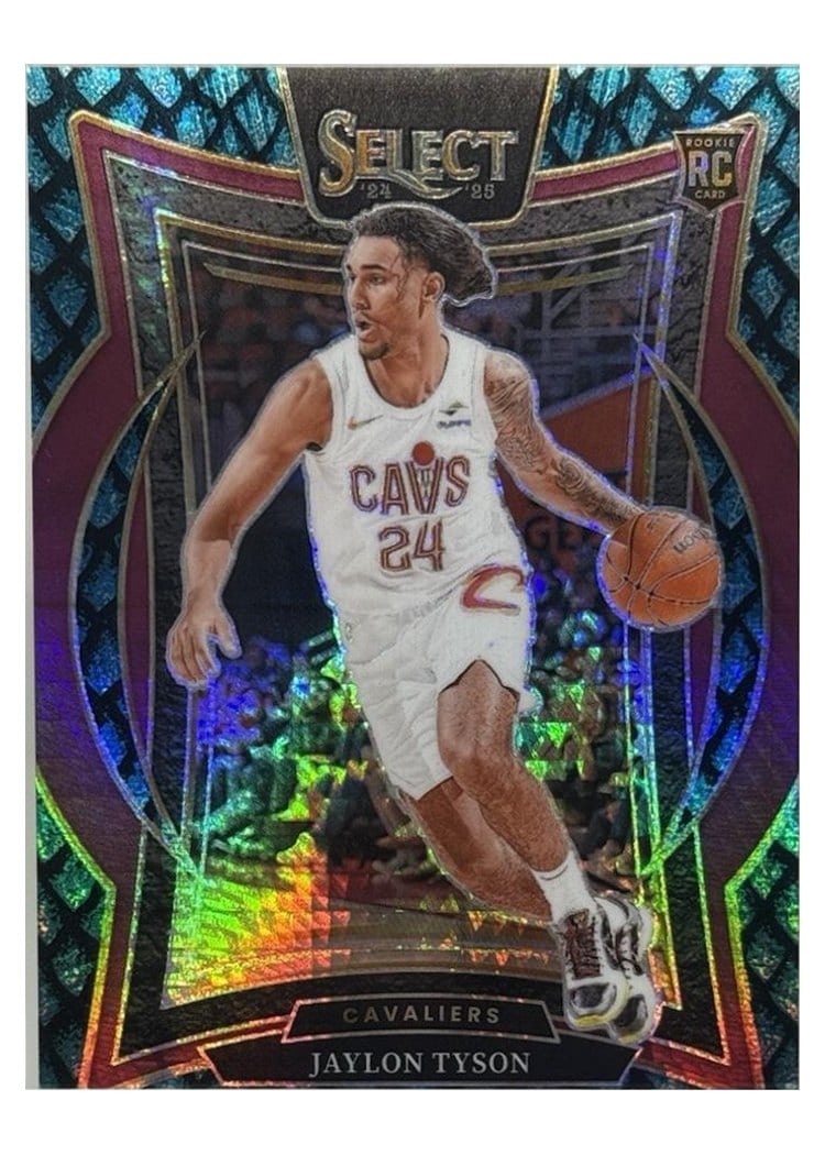 2024-25 Panini Select Base Set Jaylon Tyson #77 card