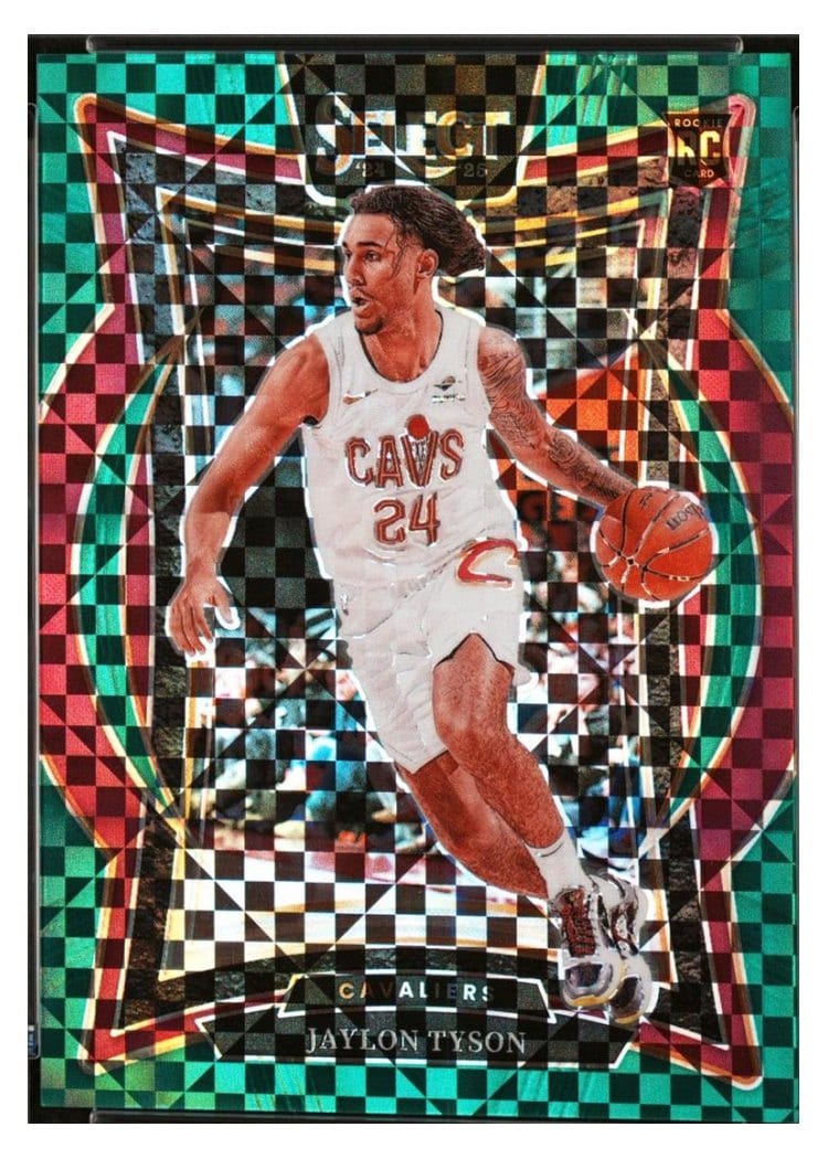 2024-25 Panini Select Base Set Jaylon Tyson #77 card