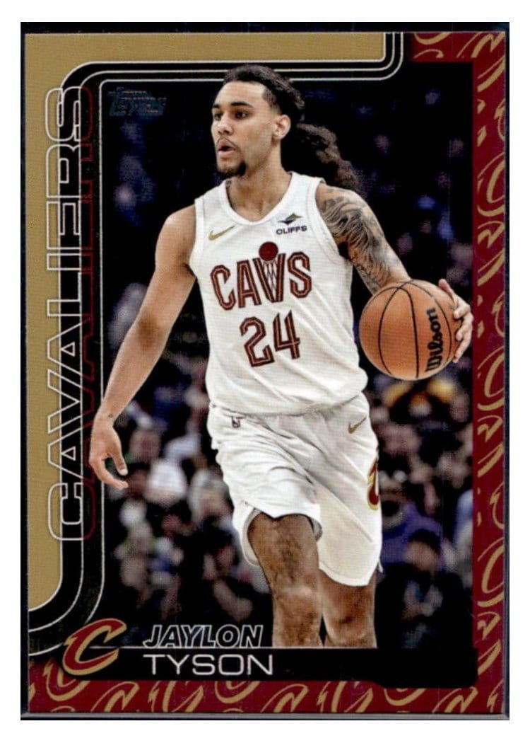 2025-26 Topps Base Set Jaylon Tyson #86 card