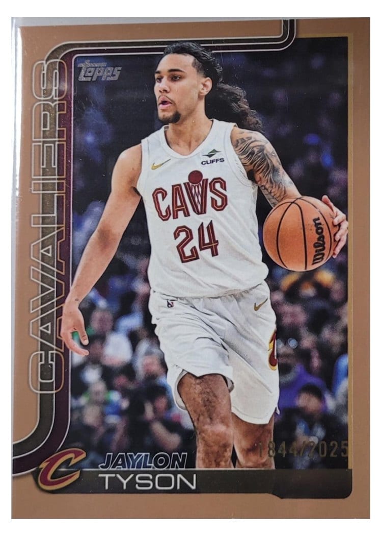 2025-26 Topps Base Set Jaylon Tyson #86 card