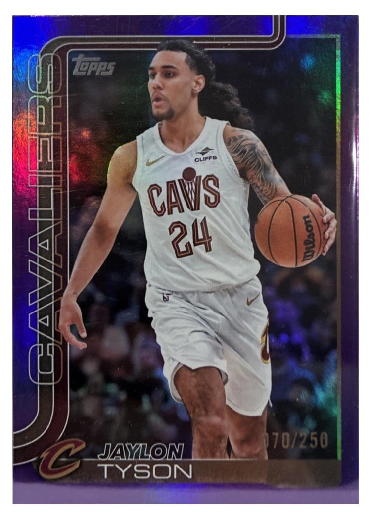 2025-26 Topps Base Set Jaylon Tyson #86 card