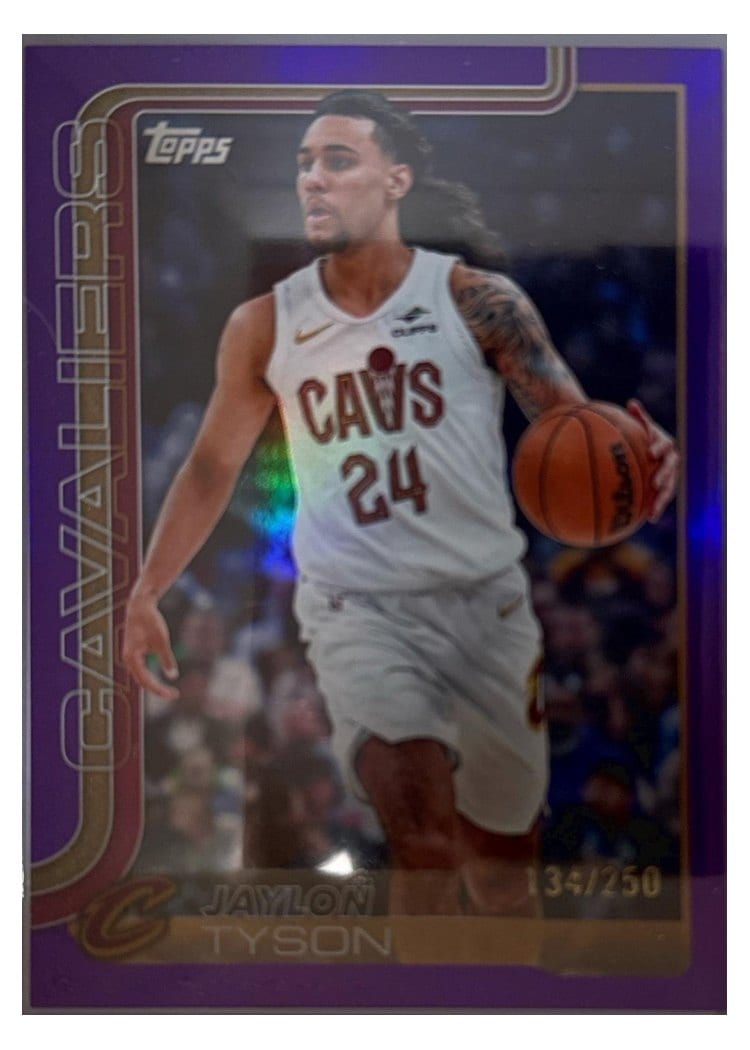 2025-26 Topps Base Set Jaylon Tyson #86 card