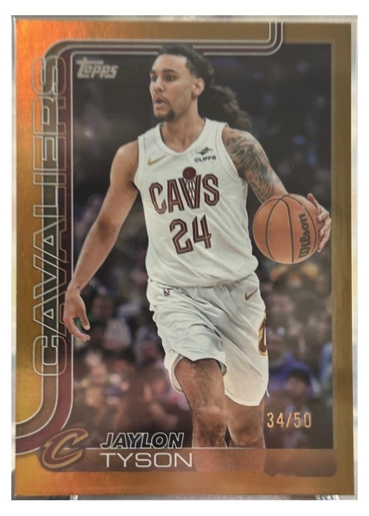 2025-26 Topps Base Set Jaylon Tyson #86 card
