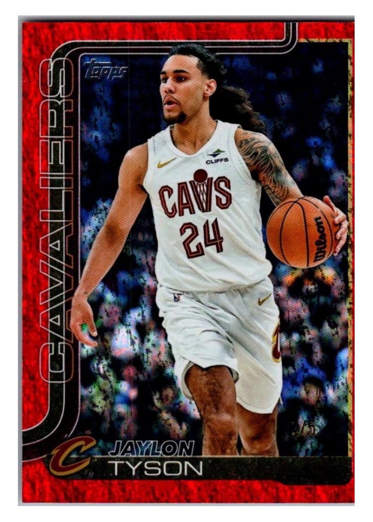 2025-26 Topps Base Set Jaylon Tyson #86 card