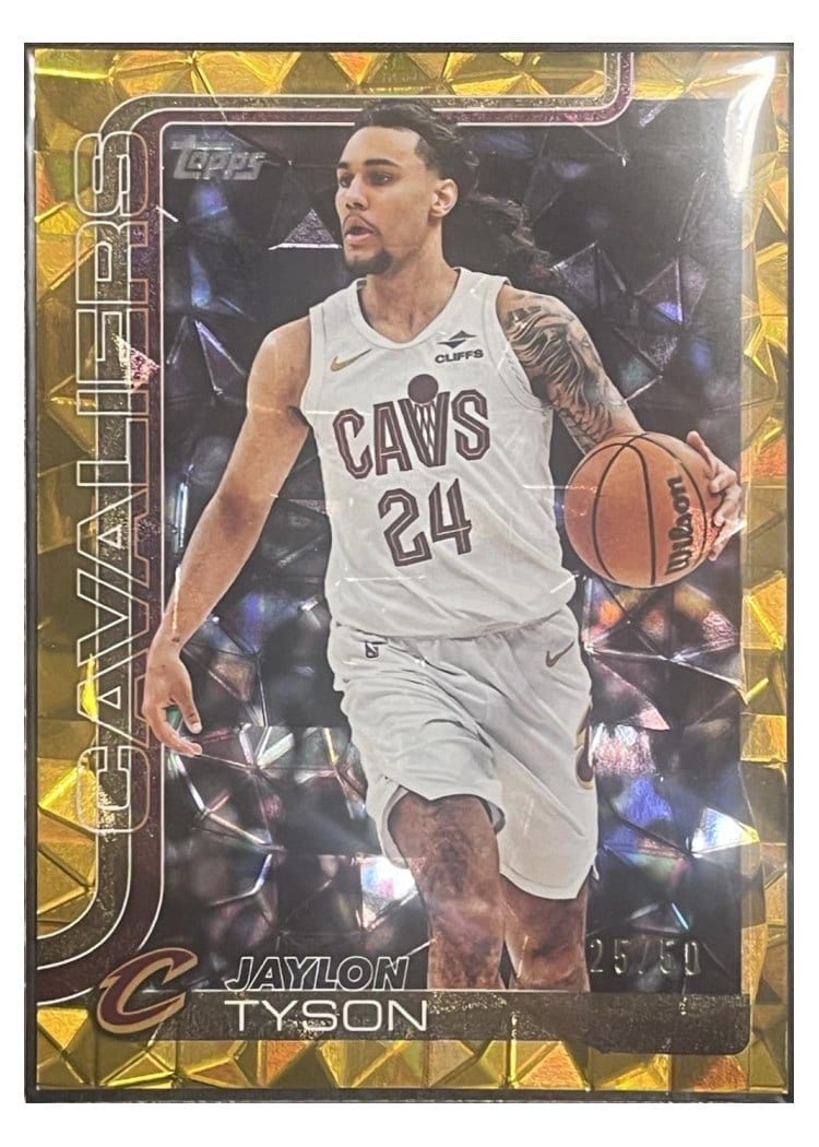 2025-26 Topps Base Set Jaylon Tyson #86 card