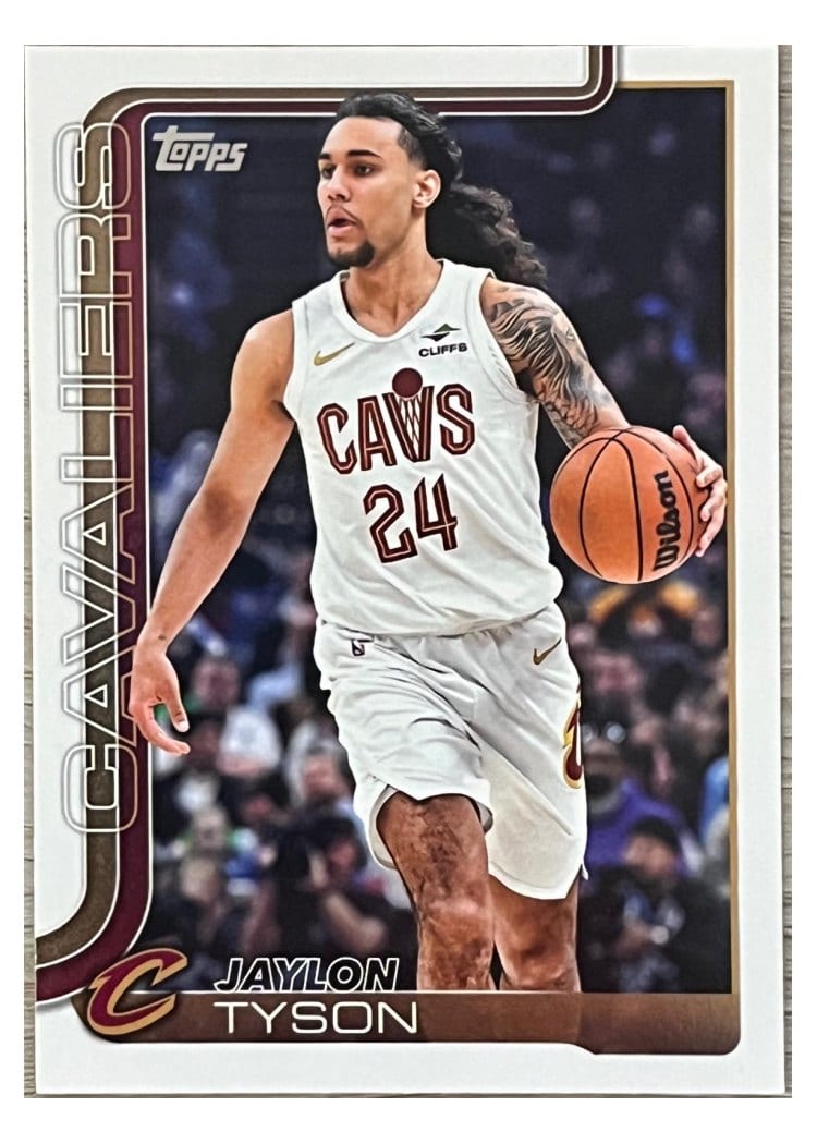 2025-26 Topps Base Set Jaylon Tyson #86 card