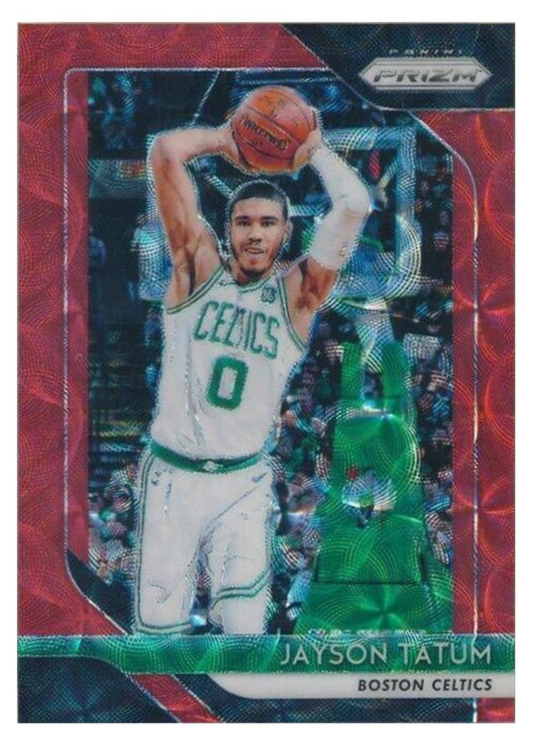2018 Panini Prizm Jayson Tatum #118 card