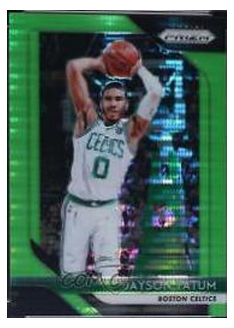 2018 Panini Prizm Jayson Tatum #118 card