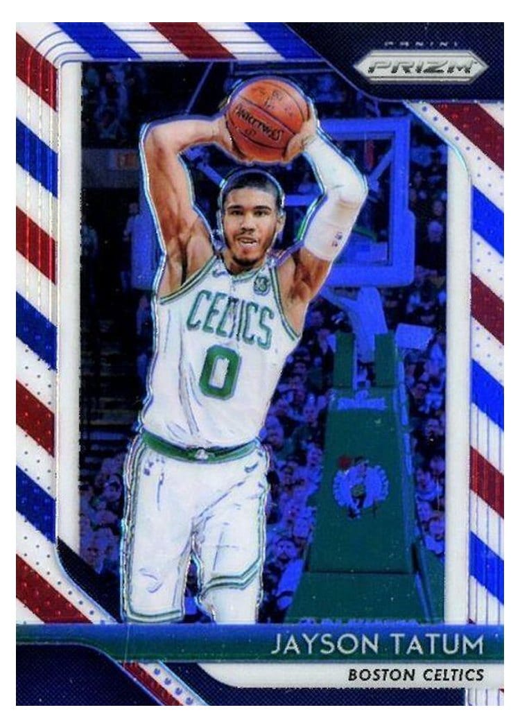 2018 Panini Prizm Jayson Tatum #118 card