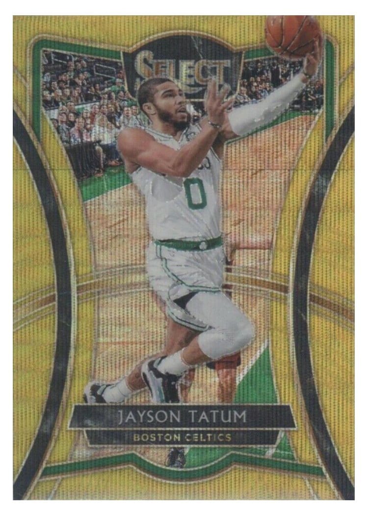 2019-20 Panini Select Base Set Jayson Tatum #190 card