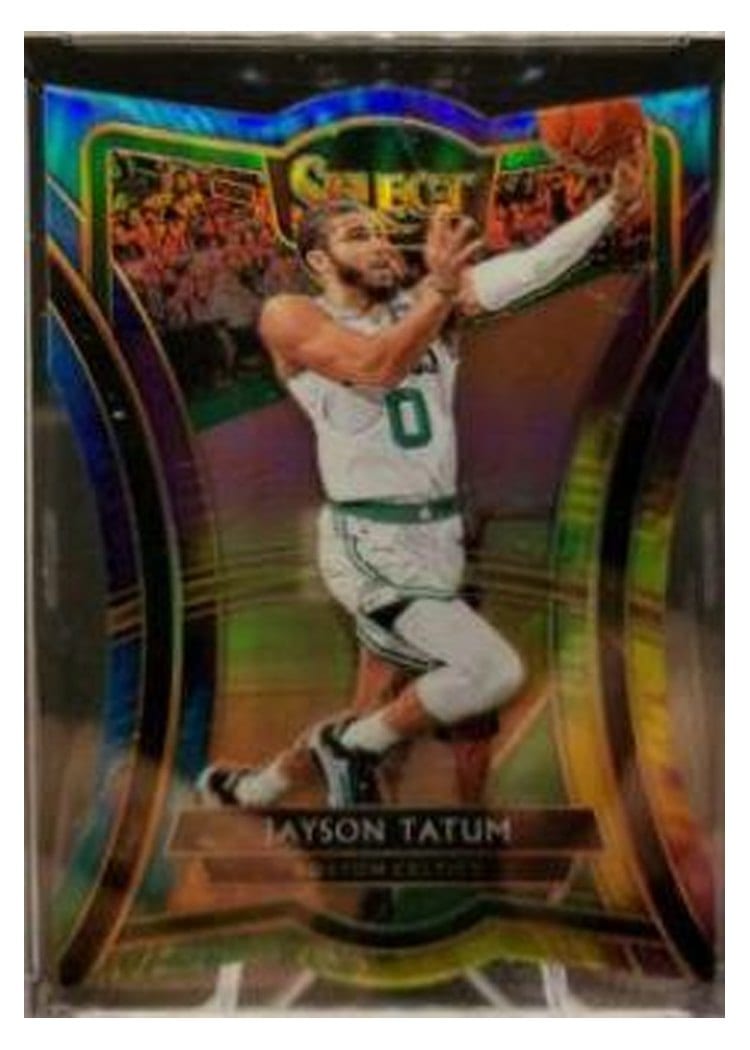 2019-20 Panini Select Base Set Jayson Tatum #190 card