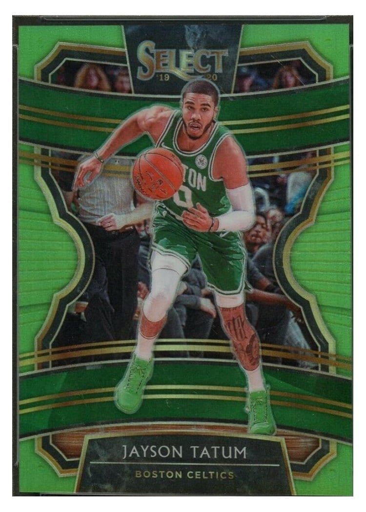 2019-20 Panini Select Base Set Jayson Tatum #54 card