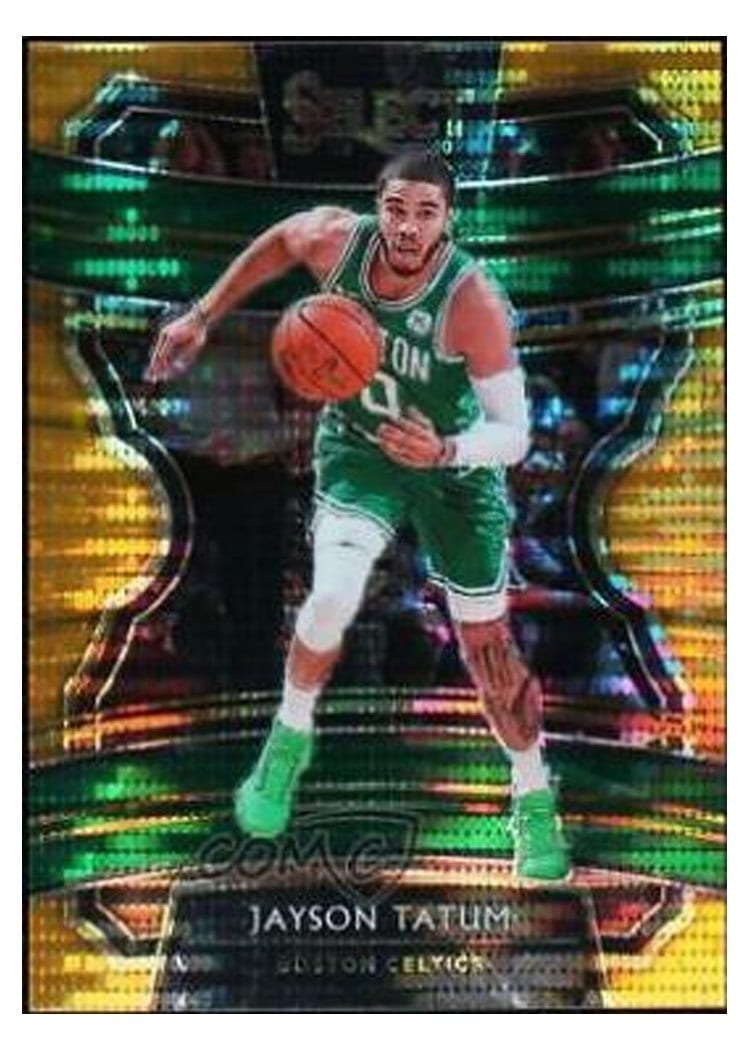 2019-20 Panini Select Base Set Jayson Tatum #54 card
